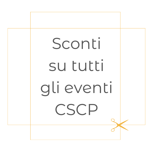 Sconti su tutti gli eventi CSCP